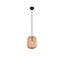 Small adjustable sisal hanging lamp 1xE27 matt black