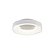 Zacht ronde plafondlamp LED 27W 4000K mat wit