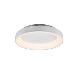 Trio Lighting Soft round multifunctional ceiling lamp LED 48W 2600-6000K matt white