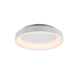 Soft round multifunctional ceiling lamp LED 48W 2600-6000K matt white