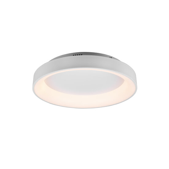 Plafonnier multifonctionnel rond doux LED 48W 2600-6000K blanc mat