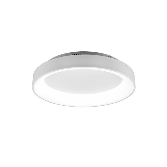 Trio Lighting Lámpara de techo multifuncional redonda LED 48W 2600-6000K blanca mate - Crea la atmósfera perfecta en cualquier habitación