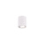 Round directional single ceiling spot 1xGU10 white