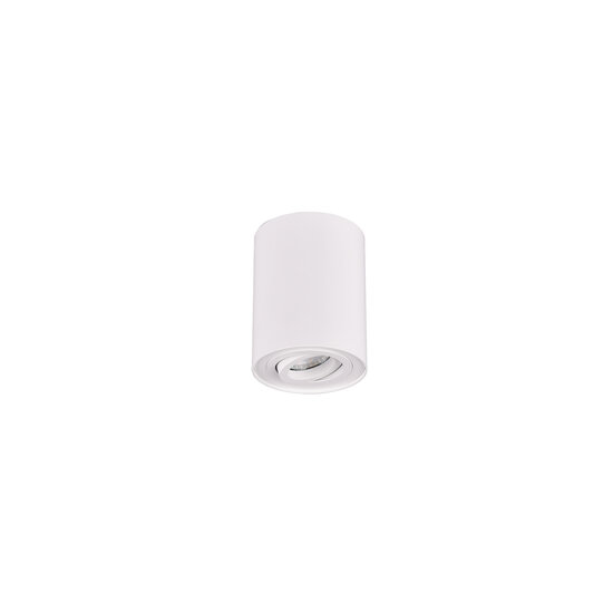 Trio Lighting Round directional single ceiling spot 1xGU10 white - Ideal for creating ambiance