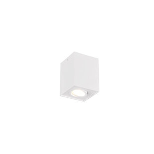 Tight rotatable single ceiling spot 1xGU10 white