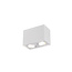 Trio Lighting Spot encastré duo réglable GU10 blanc élégant - Idéal pour un éclairage stylé dans n'importe quelle pièce