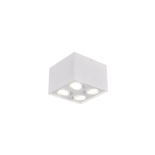 Trio Lighting Fest drehbare 4-Spot-Deckenleuchte 4xGU10 weiß