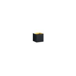 Trio Lighting Kubus spot de pared alu 1x4,3W 3000K negro mate