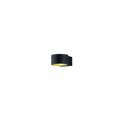 Elegant top/bottom wall lighting LED 4.3W 3000K matte black