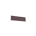 Petite applique murale haut/bas plat LED 6W 3000K couleur rouille