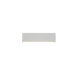 Trio Lighting Mattweiße kleine flache Wandleuchte oben/unten LED 6W 3000K