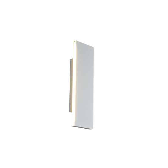 Mattweiße kleine flache Wandleuchte oben/unten LED 6W 3000K
