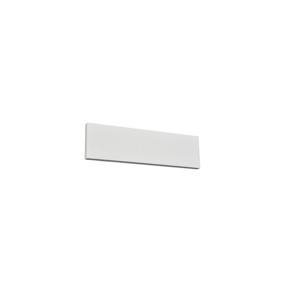 Trio Lighting Lámpara de pared LED blanca mate pequeña plana arriba/abajo 6W 3000K - Ideal para crear un ambiente acogedor en cualquier habitación