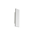 Matt white small flat top/bottom wall lamp LED 6W 3000K