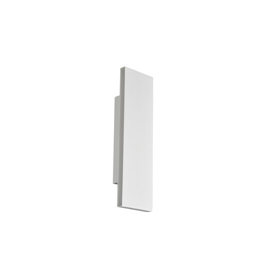Mattweiße kleine flache Wandleuchte oben/unten LED 6W 3000K