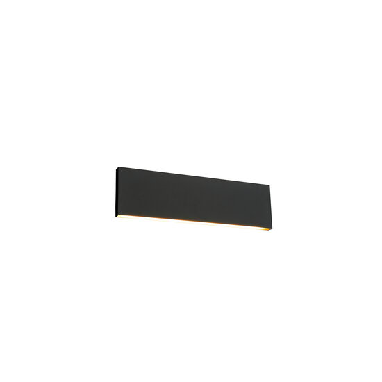 Trio Lighting Kleine platte grijze boven/onder wandlamp LED 6W 3000K - Stijlvolle verlichting voor elke ruimte