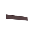 Large flat top/bottom wall lamp LED 9W 3000K rust color