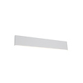Mattweiße große flache Wandleuchte oben/unten LED 9W 3000K
