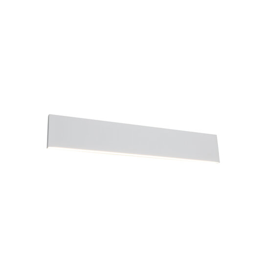 Mattweiße große flache Wandleuchte oben/unten LED 9W 3000K