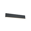 Trio Lighting Grote platte grijze boven/onder wandlamp LED 9W 3000K - Perfect voor sfeervolle verlichting