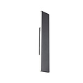 Trio Lighting Large flat gray top/bottom wall lamp LED 9W 3000K - Ideal for creating a cozy atmosphere