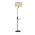 Trio Lighting Trio Lighting Handliche drehbare Stehleuchte 1xE27 USB mattschwarz