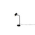 Trio Lighting Trio Lighting Retro mat zwart tafel/bureaulamp 1xGU10