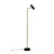 Retro floor lamp 1xGU10 matt brass