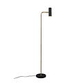 Trio Lighting Retro floor lamp 1xGU10 matt brass - Stylish lighting for any interior