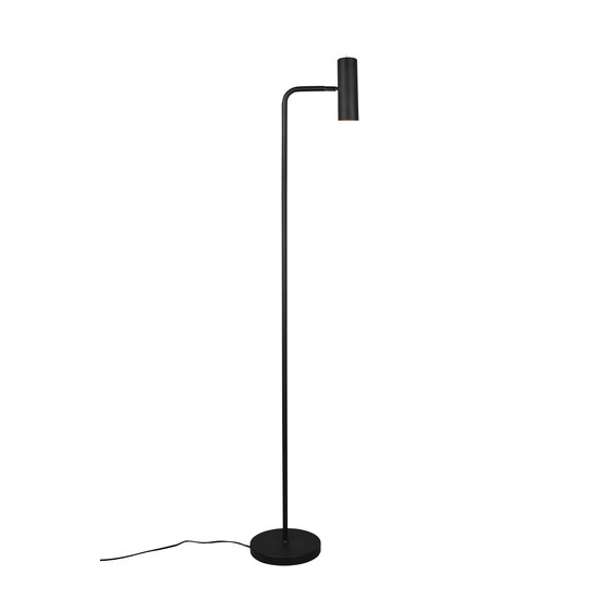 Trio Lighting Matte black retro floor lamp 1xGU10 - Ideal for modern ambiance