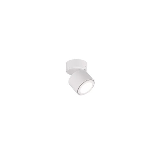 Trio Lighting Recessed/surfaced matt white ceiling spot 1x5W 3000K - Ideal for modern interiors