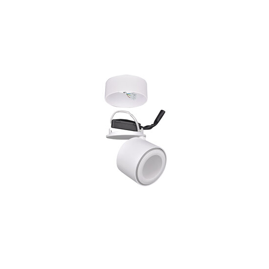 Trio Lighting Spot de techo empotrado/superficial blanco mate 1x5W 3000K - Ideal para interiores modernos