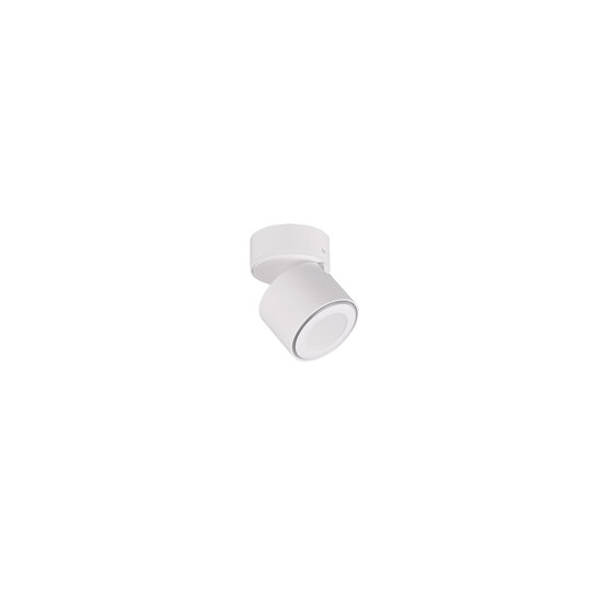 Recessed/surfaced matt white ceiling spot 1x5W 3000K