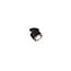 Trio Lighting Trio Lighting Foco empotrado/superficial negro mate 1x5W 3000K - Iluminación ideal para interiores modernos