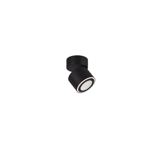Trio Lighting Recessed/surfaced black matte ceiling spot 1x5W 3000K - Ideal lighting solution for any space