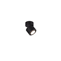Recessed/surfaced black matte ceiling spot 1x5W 3000K