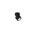 Recessed/surfaced black matte ceiling spot 1x5W 3000K