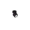 Trio Lighting Trio Lighting Foco empotrado/superficial negro mate 1x5W 3000K - Iluminación ideal para interiores modernos