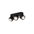 Trio Lighting Trio Lighting Mat zwart trio inbouw of opbouw plafondspot 3x5W 3000K