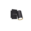 Trio Lighting Spot mural/plafond rotatif noir GU10 - Design intemporel pour tous les espaces