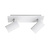 Spot de plafond rotatif en deux parties 2xGU10 blanc