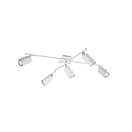 Trio Lighting Draaibare asymmetrische plafondlamp 5xGU10 wit - Creëer een unieke sfeer in uw ruimte