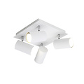 Trio Lighting Wit vierdelige plafondspots 4xGU10 - Perfecte verlichting voor elke ruimte