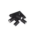 Trio Lighting Quatre spots de plafond 4xGU10 noir mat - Solution d'éclairage idéale pour tout espace