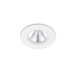 Foco empotrable redondo IP65 LED blanco mate 1x5,5W DIM 3000K