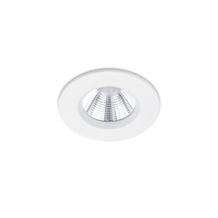 Round IP65 recessed spot matt white LED 1x5.5W DIM 3000K