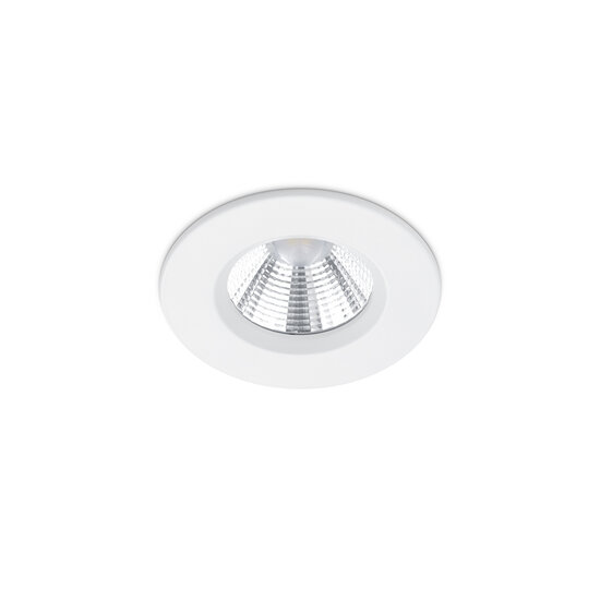 Trio Lighting Spot encastré rond IP65 blanc mat LED 1x5,5W DIM 3000K - Créez une ambiance chaleureuse