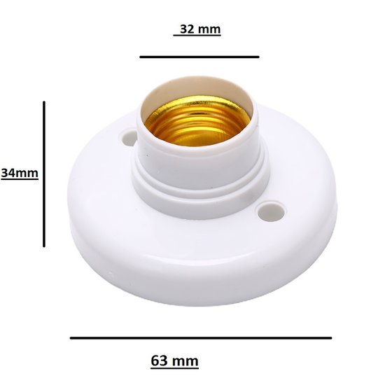 Casquillo E27 para lámpara suelta atornillable 220V