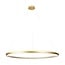 Circle lamp gold round 38 W LED 120 cm 4000K