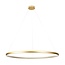Lampe circulaire dorée ronde 38 W LED 120 cm 4000K